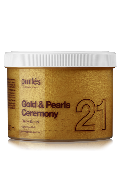 Złoty Peeling Cukrowy opakowanie 21 Purles